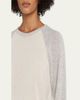 RE/DONE Featherweight Cashmere Baseball Tee - 5