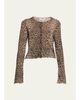 RE/DONE Isabelle Rib-Knit Cardigan - 1