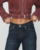 RE/DONE Laurel Mid-Rise Wide-Leg Jeans - 6