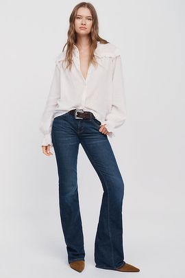 RE/DONE Mirco Low Rise Bootcut Jeans