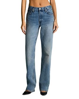 Re/done Re/Done 1990s High Rise Jeans in Light Fiction