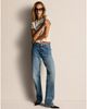 Re/done Re/Done 1990s High Rise Jeans in Light Fiction - 2