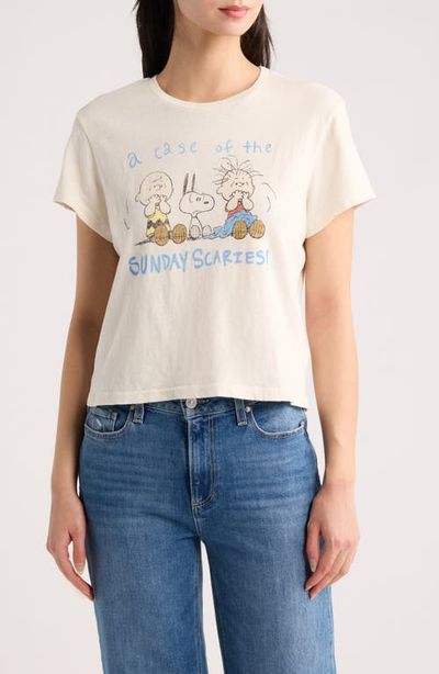 Re/Done Re/Done '50s Boxy Cotton Scaries T-Shirt