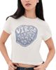 RE/DONE RE/DONE 50s Boxy Virgo Tee Parchment - 1