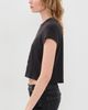 RE/DONE RE/DONE 50s Do Not Disturb Boxy Tee Washed Black - 4