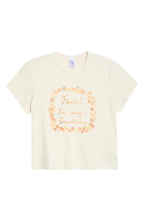 Re/Done Re/Done '50s Florals Boxy Graphic T-Shirt