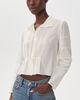 RE/DONE RE/DONE Addie Blouse Vintage White - 2