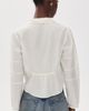 RE/DONE RE/DONE Addie Blouse Vintage White - 3