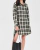 RE/DONE RE/DONE Agnes Dress Dark Sage Plaid - 5