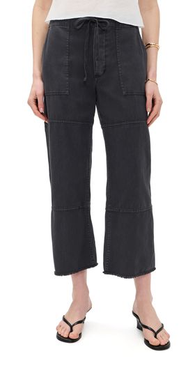 RE/DONE RE/DONE Beach Pants Washed Black