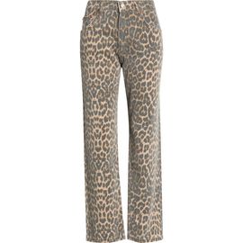 Re/Done Re/Done Blondie Mid Rise Crop Straight Leg Jeans