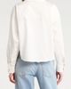 Re/Done Re/Done Camper Raw Hem Crop Snap-Up Twill Shirt - 2