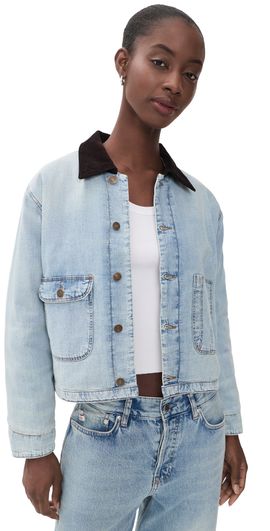 RE/DONE RE/DONE Canyon Denim Jacket Love Letter Blue