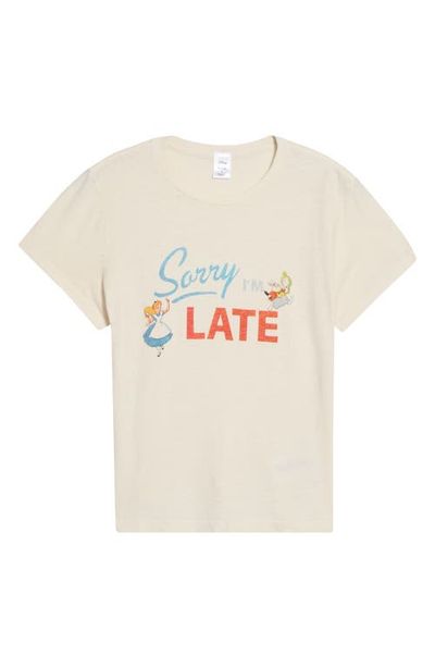 Re/Done Re/Done Classic Alice Cotton & Recycled Cotton Graphic Tee