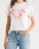 Re/Done Re/Done Classic Disney Mickey & Minnie Heart Hands Graphic T-Shirt - 1