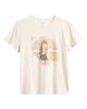 Re/Done Re/Done Classic Just a Girl Graphic Cotton T-Shirt - 5