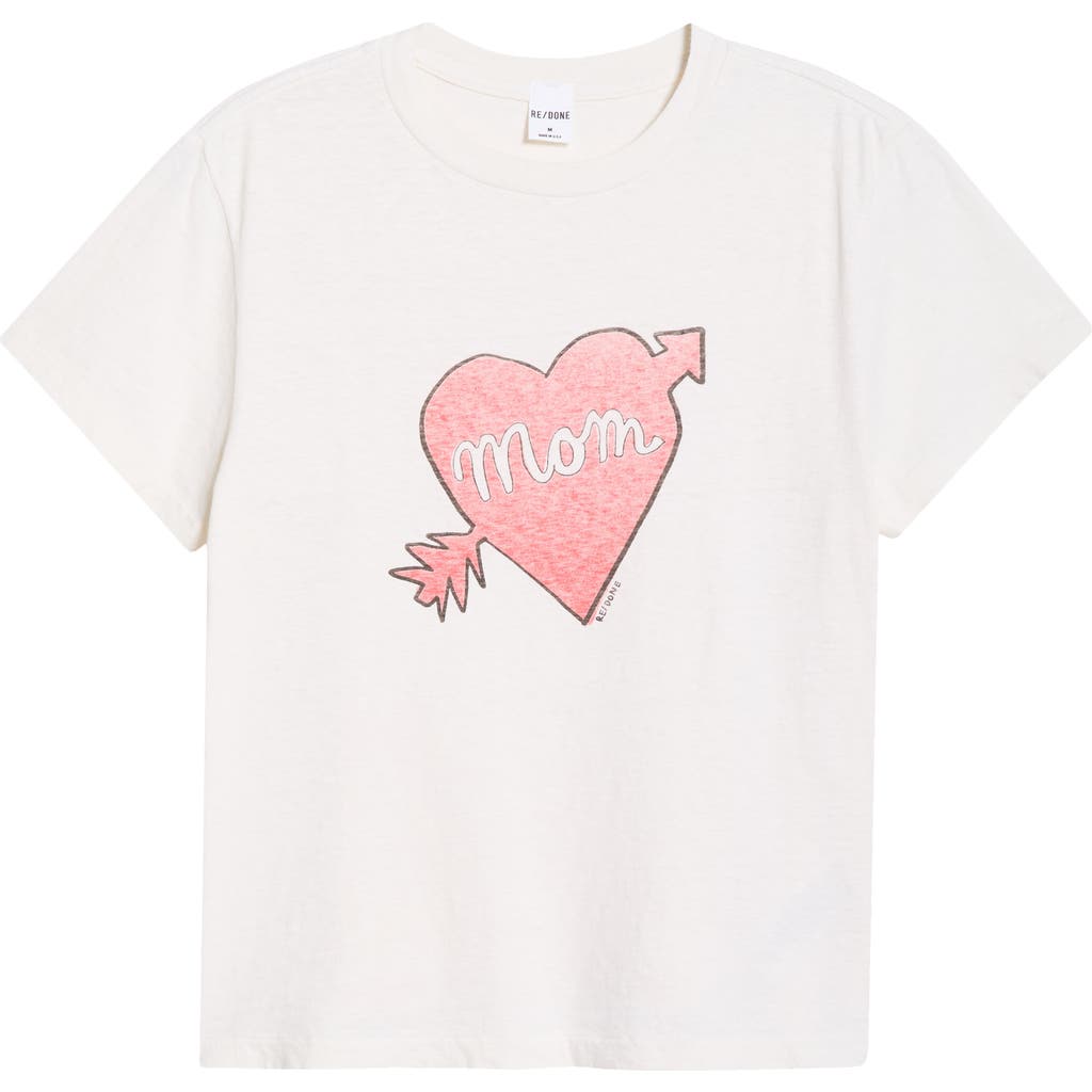 Re/Done Re/Done Classic Mom Graphic T-Shirt