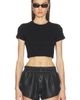 RE/DONE RE/DONE Cropped 60s Slim Tee - 1