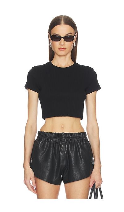 RE/DONE RE/DONE Cropped 60s Slim Tee