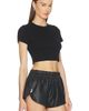 RE/DONE RE/DONE Cropped 60s Slim Tee - 2