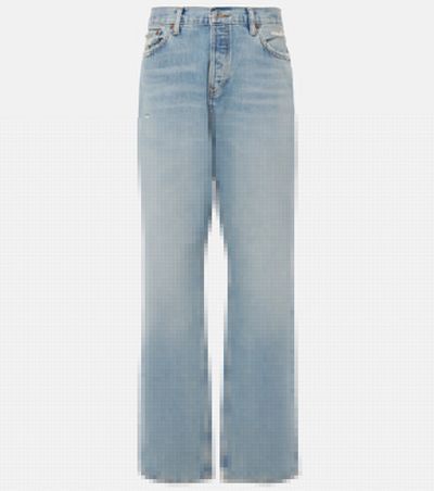 Re/Done Re/Done Easy mid-rise straight jeans