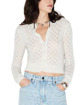 Re/done Re/Done Emma Textured Cardigan