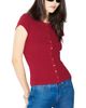 Re/done Re/Done Emmy Short Sleeve Baby Tee - 1