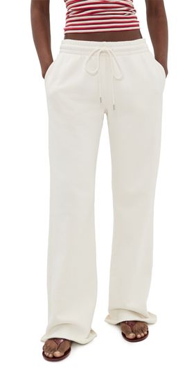 RE/DONE RE/DONE Flare Sweatpants Vintage White
