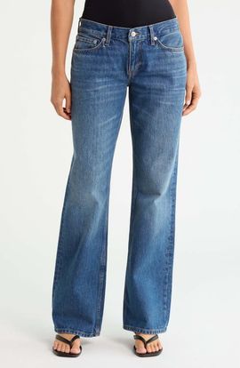 Re/Done Re/Done Grayson Low Rise Bootcut Jeans