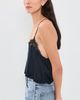 RE/DONE RE/DONE Isla Lace Cami Black - 4