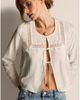 Re/done Re/Done Izumi Lace Trim Top - 4