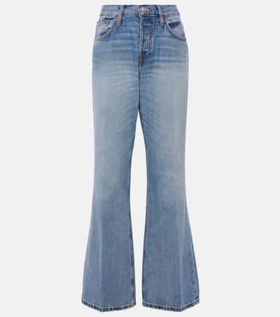 Re/Done Re/Done Loose Boot mid-rise wide-leg jeans