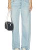 RE/DONE RE/DONE Loosie Wide Straight Leg Jeans - 1