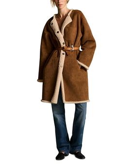 Re/done Re/Done Mara Reversible Faux Shearling Jacket