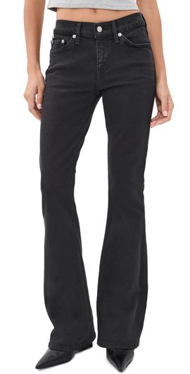 RE/DONE RE/DONE Micro Bootcut Jeans Black