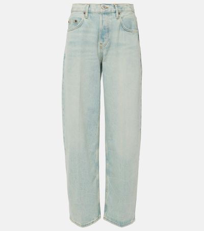Re/Done Re/Done Mid-rise straight jeans