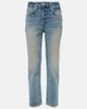Re/Done Re/Done Mid Rise Stove Pipe straight jeans - 1