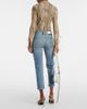 Re/Done Re/Done Mid Rise Stove Pipe straight jeans - 3