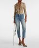 Re/Done Re/Done Mid Rise Stove Pipe straight jeans - 7