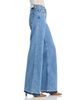Re/done Re/Done Mid Rise Wide Leg Jeans in Azulito - 4