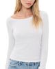 RE/DONE RE/DONE Monroe Tee Optic White - 1
