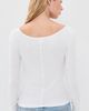 RE/DONE RE/DONE Monroe Tee Optic White - 3