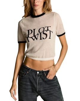 Re/done Re/Done Morrison Knit Ringer Tee
