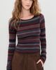 RE/DONE RE/DONE Nicki Pullover Mulberry Combo - 2