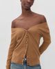 RE/DONE RE/DONE Octavia Cardigan Desert - 2