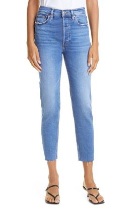 Re/Done Re/Done Originals High Waist Ankle Jeans