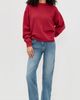 RE/DONE RE/DONE Oversized Crewneck Rosso - 5