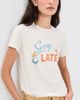 RE/DONE RE/DONE Redone x Disney Alice Late Classic Tee Vintage White - 2