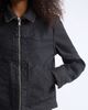 Re/Done Re/Done Rewind Devon Flocked Denim Jacket - 1
