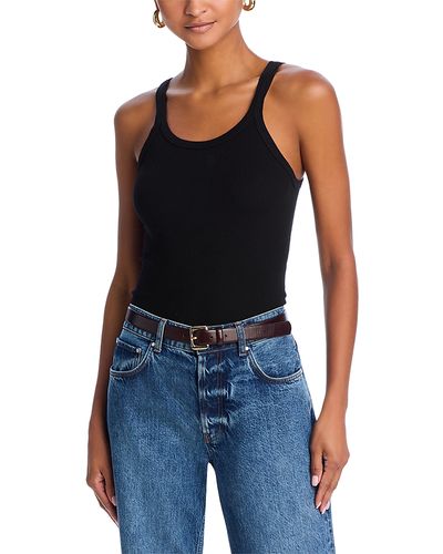 Re/done Re/Done Ribbed Cotton Tank